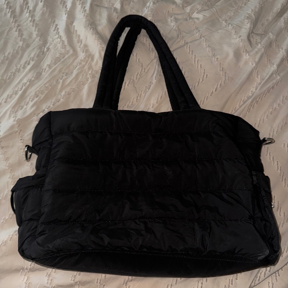 Puffer diaper bag